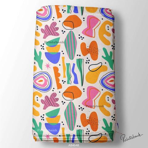 Abstract Fabric For Dresses