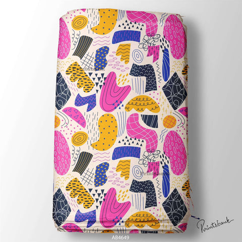 Abstract Fabric For Dresses