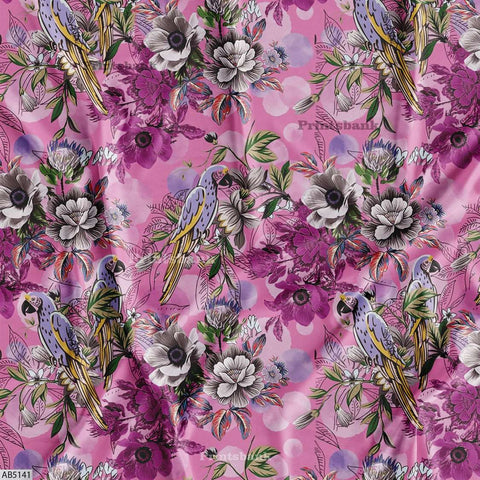 Abstract Digital Printed Fabric Supplier