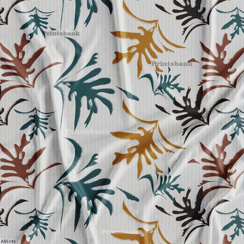 Abstract Digital Printed Fabric Supplier