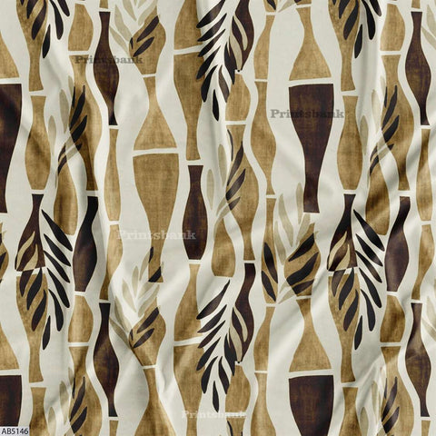 Abstract Digital Printed Fabric Supplier