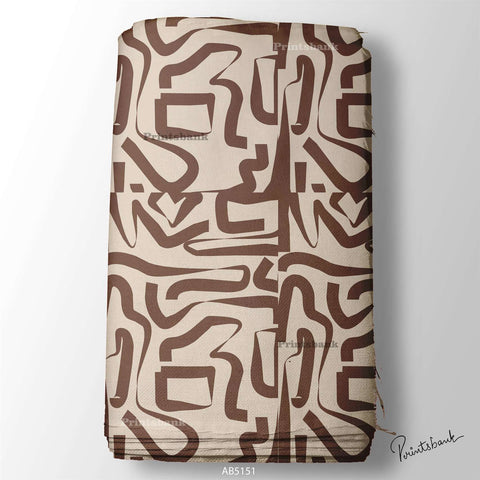Abstract Digital Printed Fabric Manufacturer