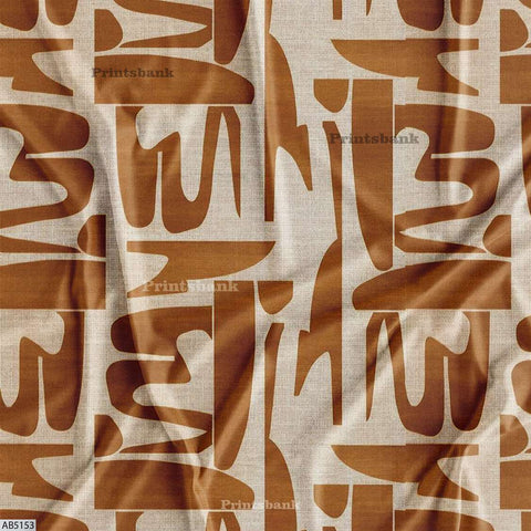 Abstract Digital Printed Fabric Manufacturer