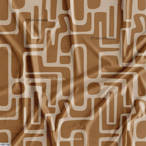 Abstract Digital Printed Fabric Manufacturer