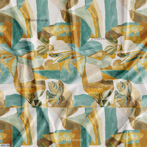 Abstract Printed fabric Manufacturer cloth