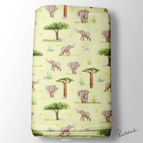 Animal Digital Printed Fabric Manufacturer online market