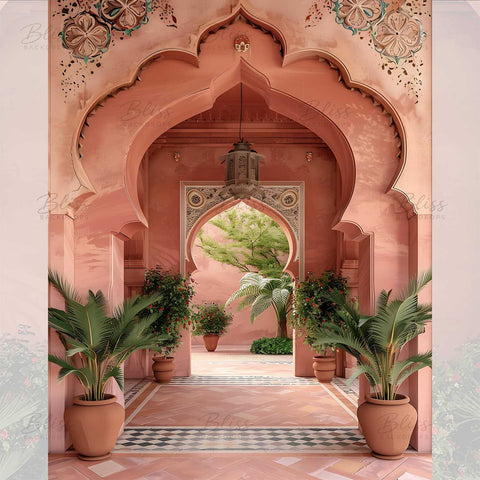 Classy Daylight Entry Fabric Backdrop