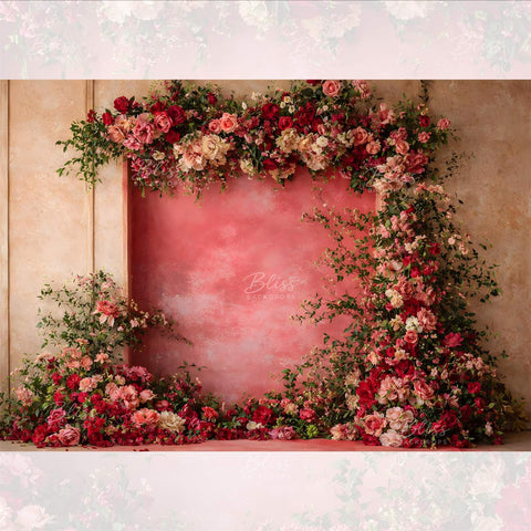 Mesmerising Rose Garden Backdrop for makeup Artists