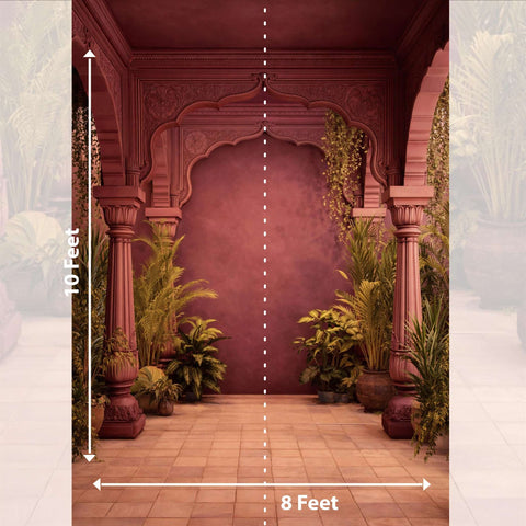Artistic Royal King Palace Wall