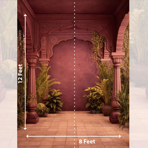Artistic Royal King Palace Wall
