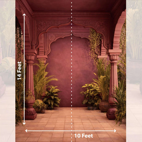 Artistic Royal King Palace Wall