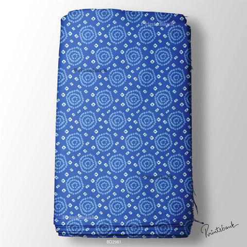 Wholesale Bandhani printed fabric in Surat
