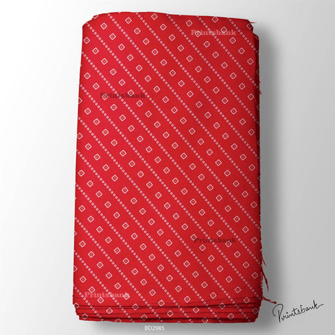 Wholesale Bandhani printed fabric in Surat