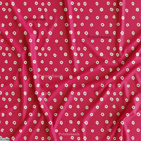 Bandhani fabric for dresses