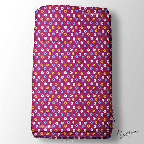 Bandhani Digital Printed fabric supplier