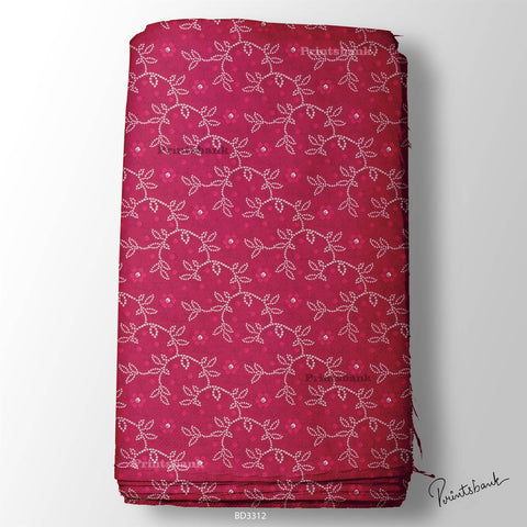 Wholesale Bandhani printed fabric in Surat