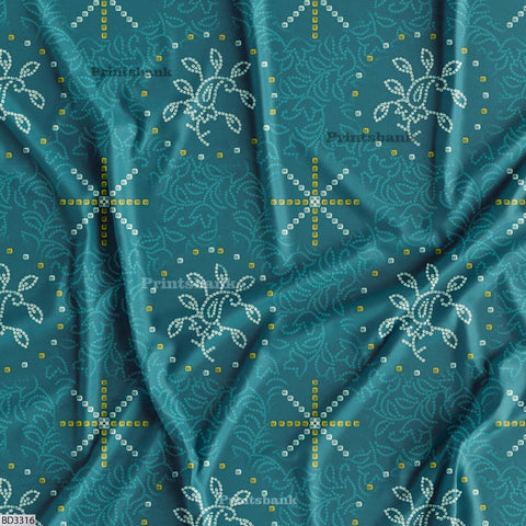 Wholesale Bandhani printed fabric in Surat