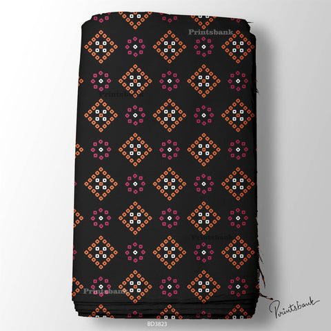 Bandhani Digital Printed fabric supplier