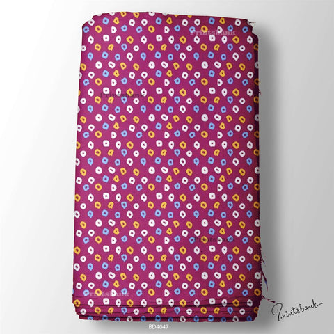 Wholesale Bandhani Printed Fabric in Surat