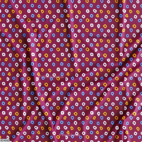 Wholesale Bandhani Printed Fabric in Surat