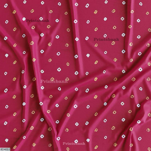 Wholesale Bandhani Printed Fabric in Surat