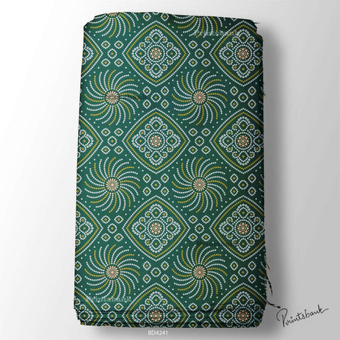 Bandhani Digital Printed Fabric Supplier