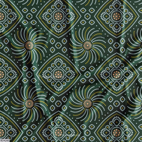 Bandhani Digital Printed Fabric Supplier