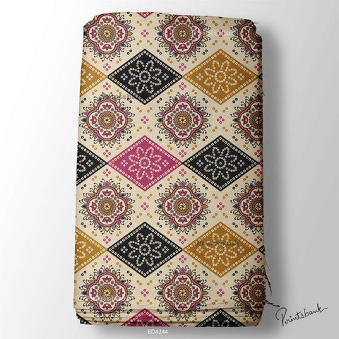 Bandhani Digital Printed Fabric Manufacturer
