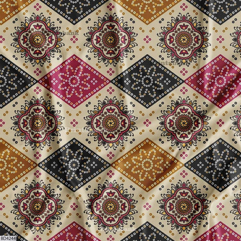 Bandhani Digital Printed Fabric Manufacturer