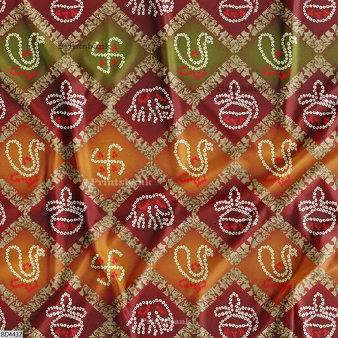 Bandhani Digital Printed Fabric Manufacturer