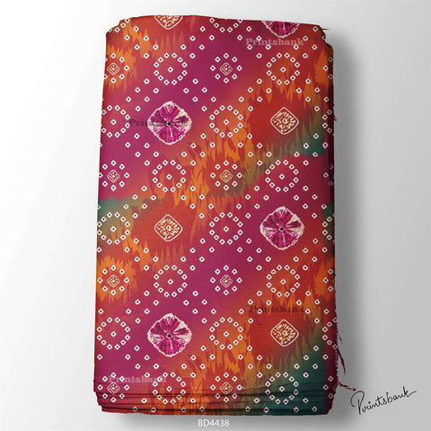 Bandhani Digital Printed Fabric Manufacturer