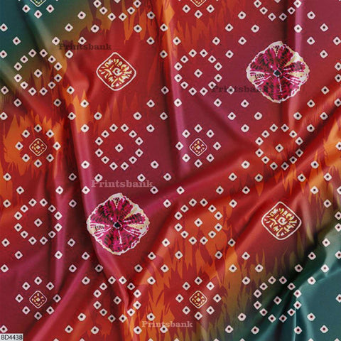 Bandhani Digital Printed Fabric Manufacturer