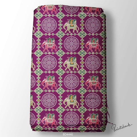 Bandhani Digital Printed Fabric Manufacturer