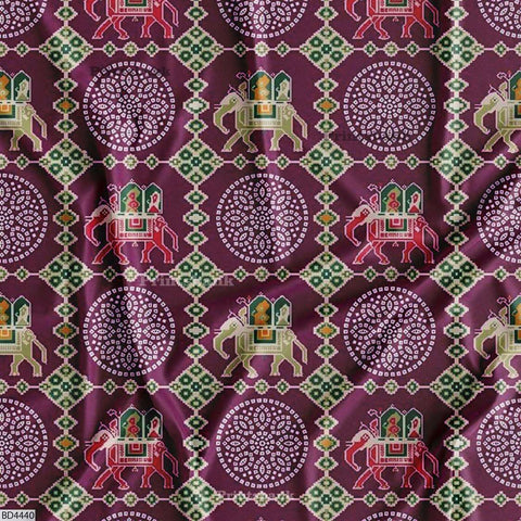 Bandhani Digital Printed Fabric Manufacturer