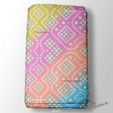 Bandhani Digital Printed Fabric Manufacturer
