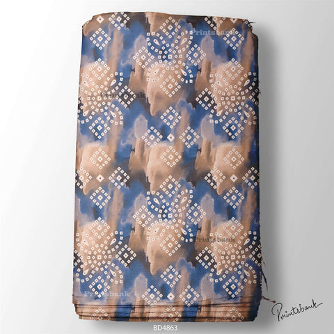 Wholesale Bandhani Printed Fabric in Surat