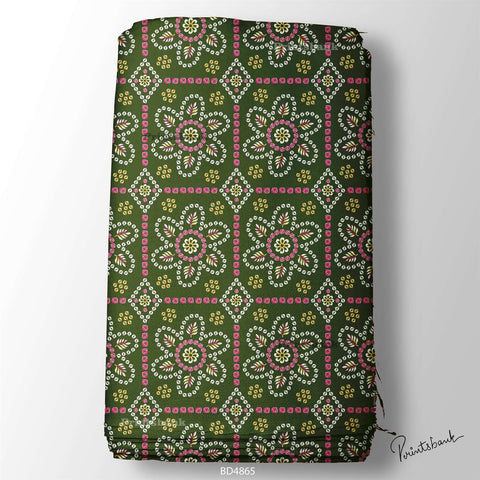 Bandhani Fabric For Dresses