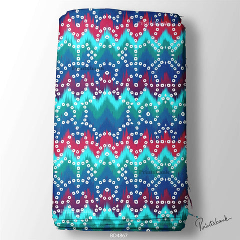 Bandhani Fabric For Dresses