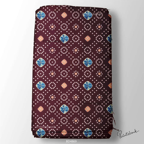 Bandhani Fabric For Dresses