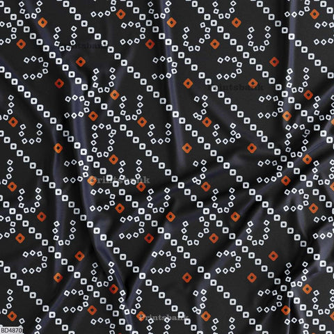 Bandhani Digital Printed Fabric Supplier