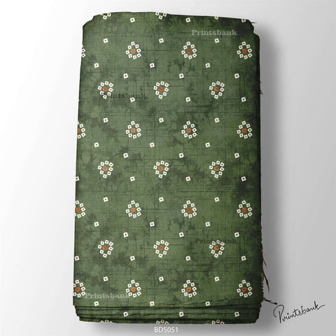 Bandhani Digital Printed Fabric Supplier