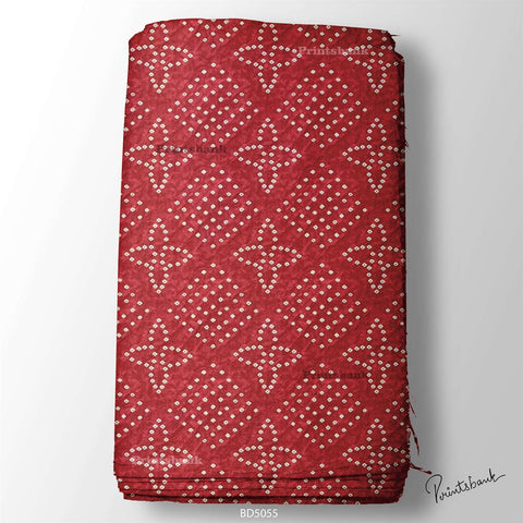 Bandhani Digital Printed Fabric Manufacturer