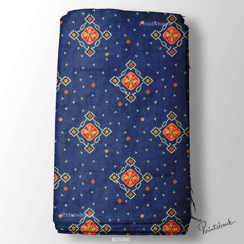 Bandhani Digital Printed Fabric Manufacturer