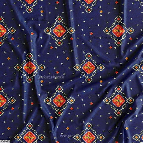 Bandhani Digital Printed Fabric Manufacturer