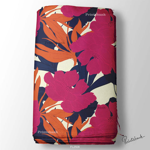 Floral Wholesale Digital Printed Fabric