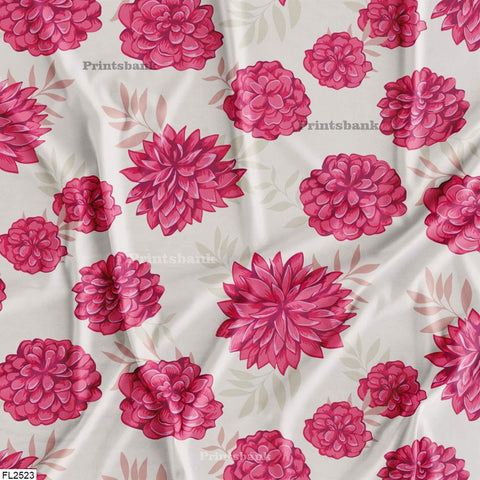 Floral Wholesale Digital Printed Fabric
