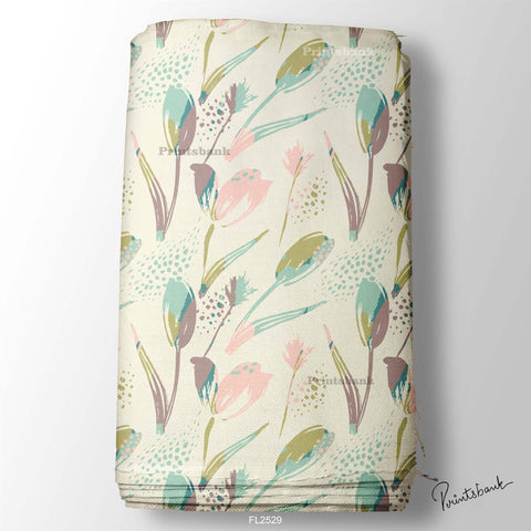 Floral Wholesale Digital Printed Fabric
