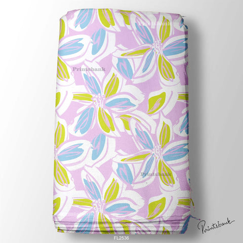 Floral Wholesale Digital Printed Fabric