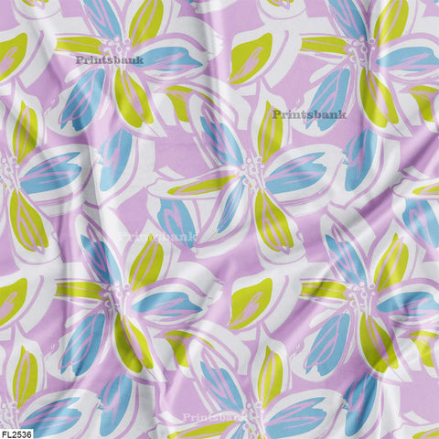 Floral Wholesale Digital Printed Fabric