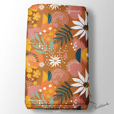 Floral Wholesale Digital Printed Fabric